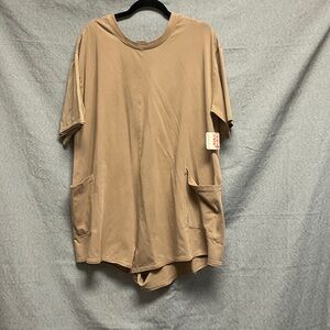 FP Movement by Free People Tan Jumpsuit